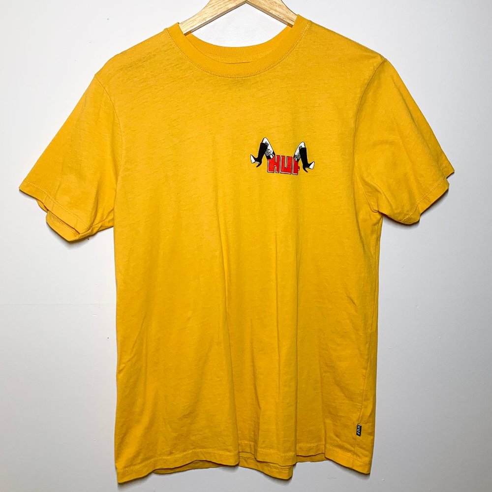 [New - Japan Bought] HUF Mustard Yellow Tee